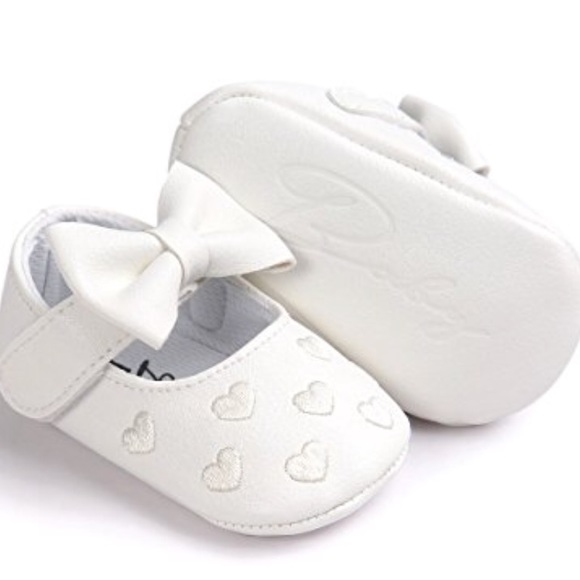 Shoes PU Soft Sole Bow 0-18 Months - Picture 5 of 7